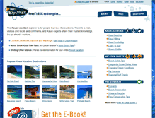 Tablet Screenshot of kauaiexplorer.com